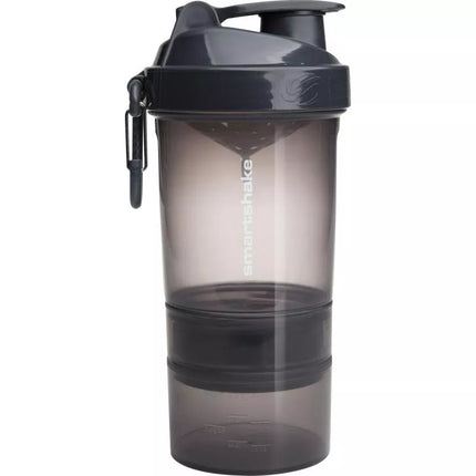 Sportinis SmartShake ORIGINAL2GO butelis 400ml pilkas