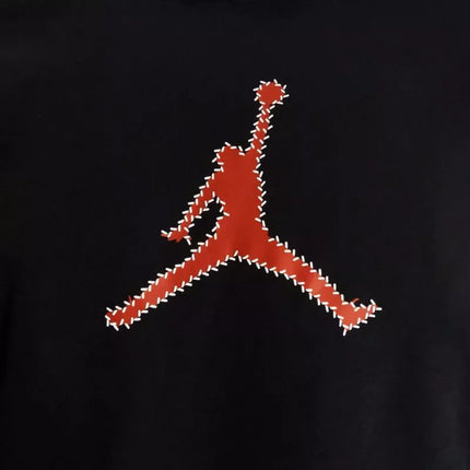 Men's Air Jordan Flight MVP Hoodie Black/Red - FN6352-010