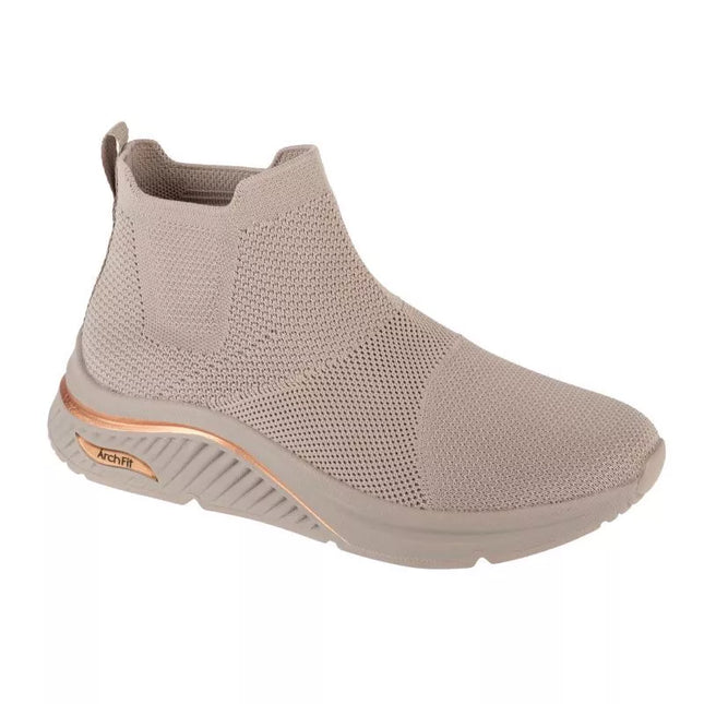 Skechers Arch Fit S-Miles - Kojinės tipo avalynė ėjimui 155580-TPE Smėlio 36