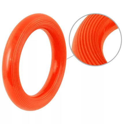 Guminis žiedas RINGO, skersmuo 17 cm - oranžinis TULLO