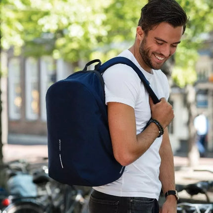XD DESIGN ANTI-THEFT BACKPACK BOBBY SOFT NAVY BLUE P/N: P705.795