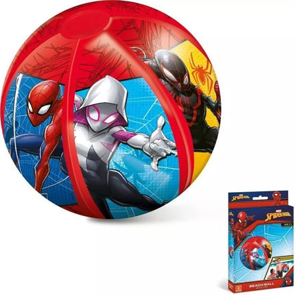 Didelis pripučiamas paplūdimio kamuolys su „Spider-Man“ MONDO dizainu