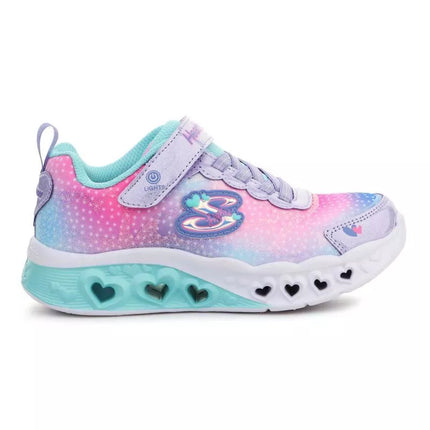 Skechers S Lights Flutter Heart Lights Jr 302315-LVMT bateliai