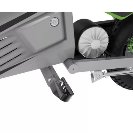RAZOR SX350 Elektrinis bekelės motociklas - žalias