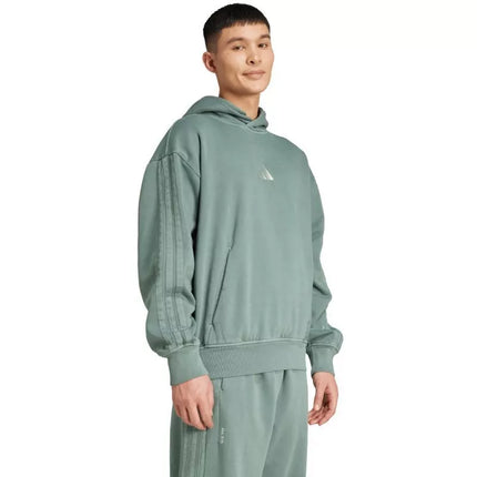 Men's adidas sweatshirt A SZN W FL HD green JL6538