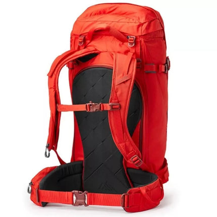 Gregory Targhee 45 S/M kuprinė žygiams, gamma raudona