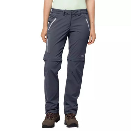 Jack Wolfskin Overland Zip Away kelnės moterims W 1506133-1388