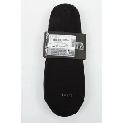 Emporio Armani Calza Micro Socks Cotton Black 3-Pack