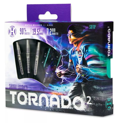 Harrows The Tornado 2 Dartai 90% Softip HS-TNK-000013351
