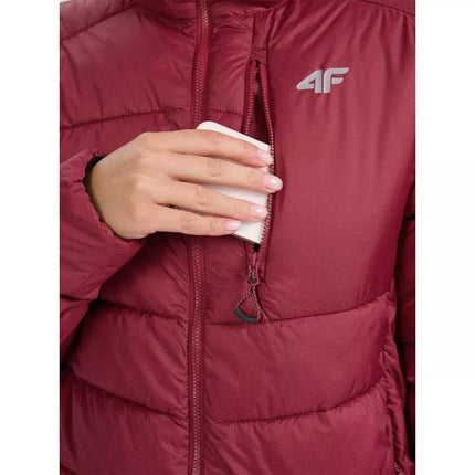 Moteriška pūkinė žygio striukė su „Primaloft Silver“ užpildu 4F 4FRAW25TDJAF0792-60S