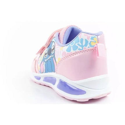 Leomil Stitch children's sports shoes, lightweight sneakers with Velcro LED