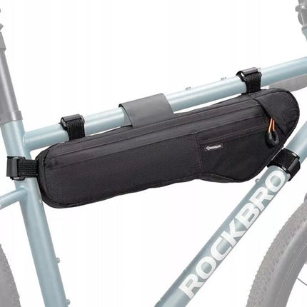 Qunature bicycle frame bag black 5 l