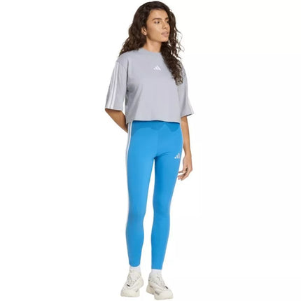 Women's adidas Essentials 3-Stripes Leggings Blue KC5179