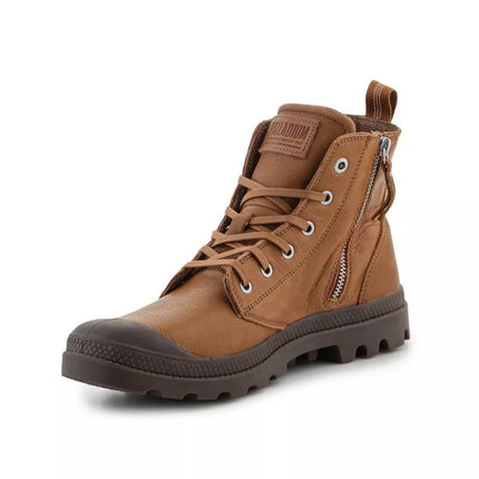Palladium Pampa Zip Lth Ess U batai 76888-252-M Dear Brown