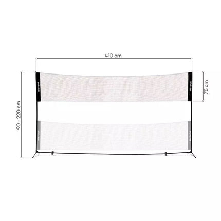 Meteor badminton net