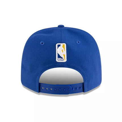 New Era 9SEVENTY Golden State Warriors NBA komandos mėlynas „Stretch Snapback“ stiliaus kepurė - 60755456