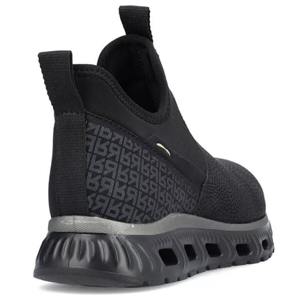 Rieker W RKR616 patogūs aulinukai be užsegimo, juodi