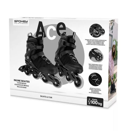 Spokey Ace SPK-944696 riedučiai, dydis 43