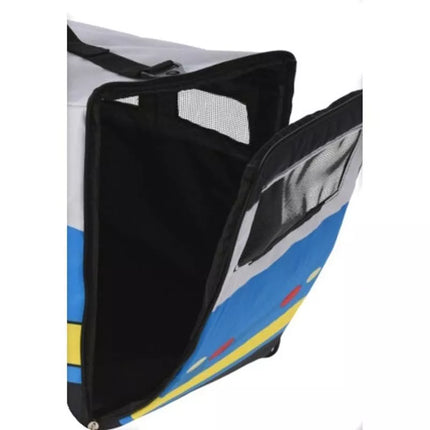 Nešiklis gyvūnams 52x30x32.5cm, mėlynas PET BUS