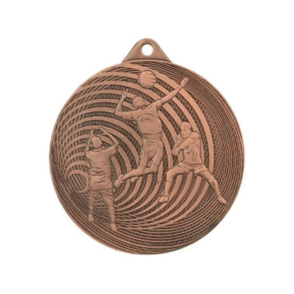 Bronze Medal Volleyball Steel Medal MMC3073/B