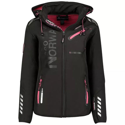 Geographical Norway Reine softshell jacket W WU8182F/GNO-BLACK-PINK