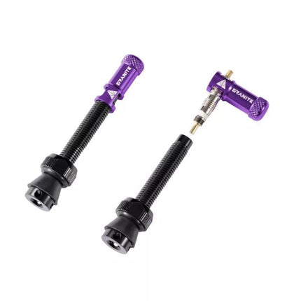 FV vožtuvai violetiniai 44 mm GRANITE