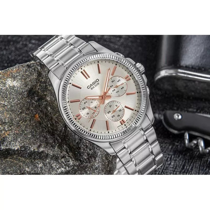 Vyriškas laikrodis CASIO MTP-1375D-7A2VDF + DĖŽUTĖ