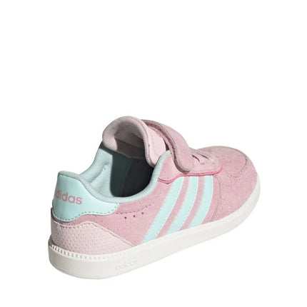 Adidas Breaknet Sleek pink and mint kids' shoes JS0136