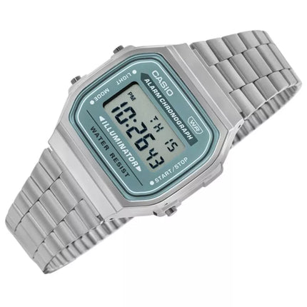 Vyriškas laikrodis CASIO VINTAGE A168WA-3AYES + DĖŽUTĖ