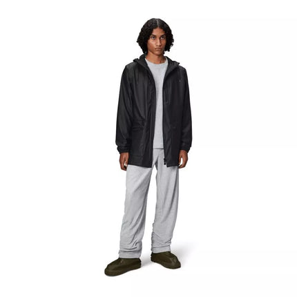 Rains CARGO LONG JACKET W3 12060 01 BLACK