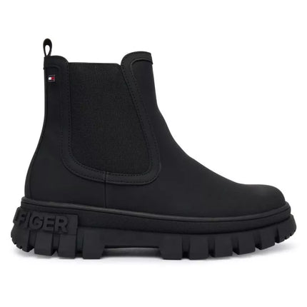Tommy Hilfiger moteriški Chelsea tipo batai T3X5-34130-1355999 JUODI