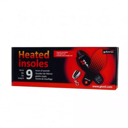 Glovii GW2M heated shoe insert (35, 36, 37, 38, 39, 40; black and red)