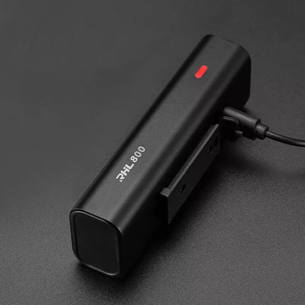 Rockbros 24710012001 priekinis dviračio žibintas 800 lm + USB-C - USB-A laidas - juodas