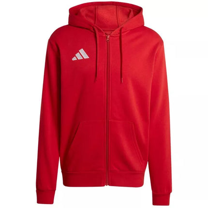 Men's adidas Entrada 26 FZ Hoody red KF5944