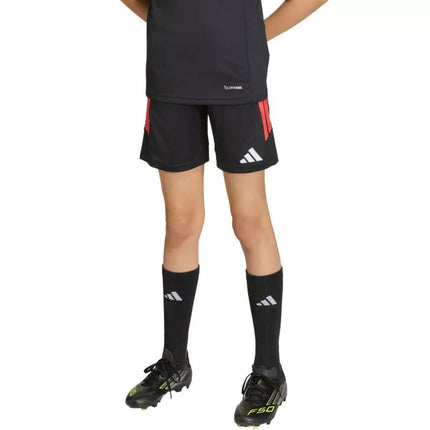adidas Tiro 26 League vaikiški šortai juodi ir raudoni JY7148