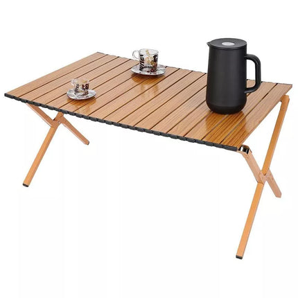 SULANKSTOMAS TURISTINIS STALAS 90x60x45CM SU ENERO STOVYKLOS TAŠE
