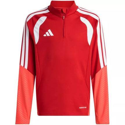 adidas Tiro 26 Varžybų treniruočių viršutinė dalis, raudonai-oranžinė, vaikams, džemperis KA7571