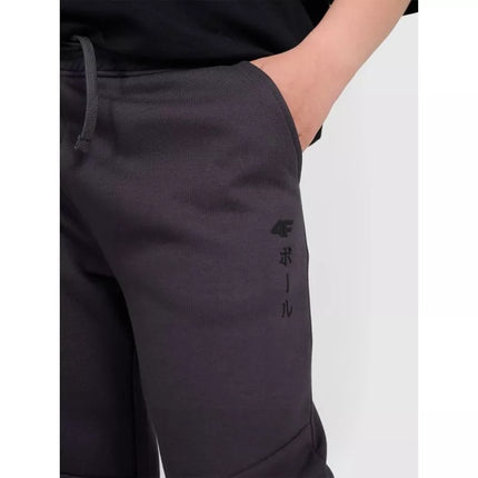 Boys' jogger sweatpants 4F 4FJRAW25TTROM1663-22S