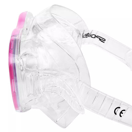 Spokey CELEBES SPK-928107 nardymo komplektas: kaukė + šnorkelis