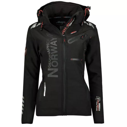 Moteriška softshell striukė Geographical Norway REINE JUODA-JUODA LADY 2601 DBC Juoda / Juoda (WW7043F/GN Juoda / Juoda)/wu8088