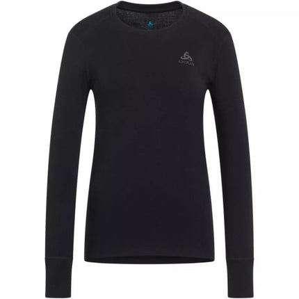 Odlo BL TOP crew neck l/s MERINO 260 women's T-shirt size M Black