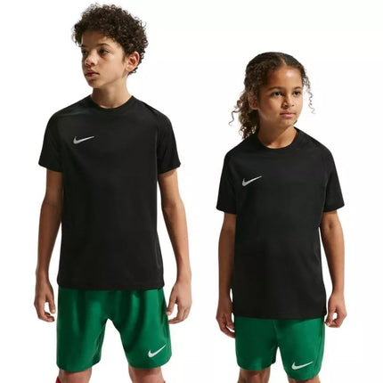 Nike Dri-Fit Park VIII vaikiški marškinėliai Juodi HV8182 010