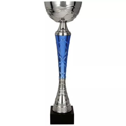 TUMAS BL silver-blue metal cup