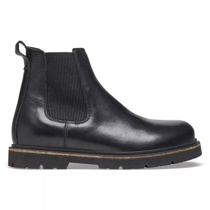 Vyriški Birkenstock Highwood Slip On M LENA juodi Chelsea aulinukai iš natūralios odos (1025764)