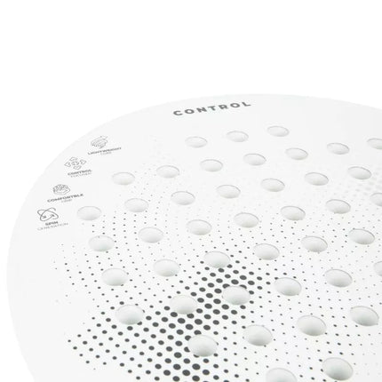VIRTUFIT PADELIO KONTROLĖS RAKETĖ - BALTA IR JUODA