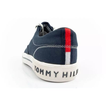 Tommy Hilfiger vyriški sportiniai batai kedai, madingi, patogūs, tamsiai mėlynos