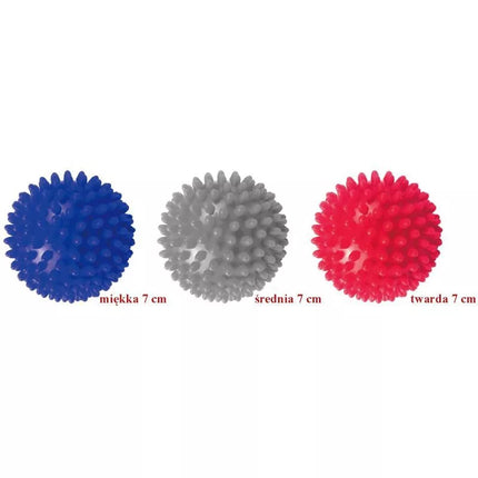 ENERO FIT MASAŽINIAI KAMUOLIUKAI EŽYS, 7 CM, 3 VNT. RINKINYS