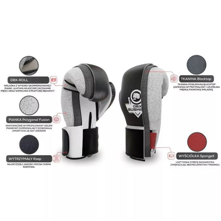 10oz Boxing Gloves - Classic White - Origin Series