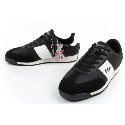 Lee Cooper sports shoes sneakers men's fashionable comfortable black