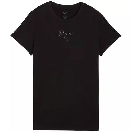 Puma ESS Script Tee Women's T-Shirt Black 691760 01